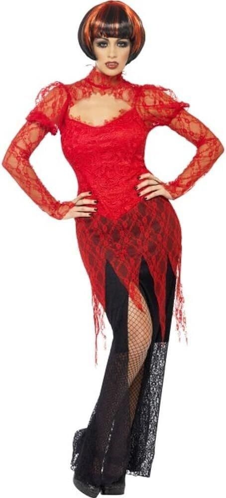 Ladies Halloween Lace Vampiress Costume