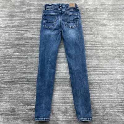 Jeans Jegging American Eagle - Taille 6 Indigo Givré - Haute Taille - Neuf (presque Pas Porté)