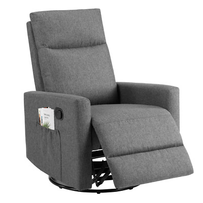 Single Reclining Sofa Wingback Chair Single Sofa Accent Home Theater Seating