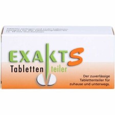 EXAKT S Tablettenteiler 1 St PZN02139802