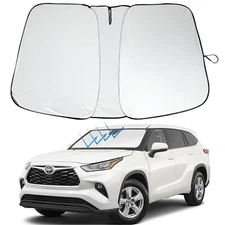 For Toyota Highlander 2008-2013 Windshield Sun Shade Heat Block Foldable Cover