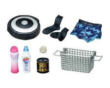 Re-ment Petit Sample Men's Room Laundry Robot Vacuum sock - No.8
