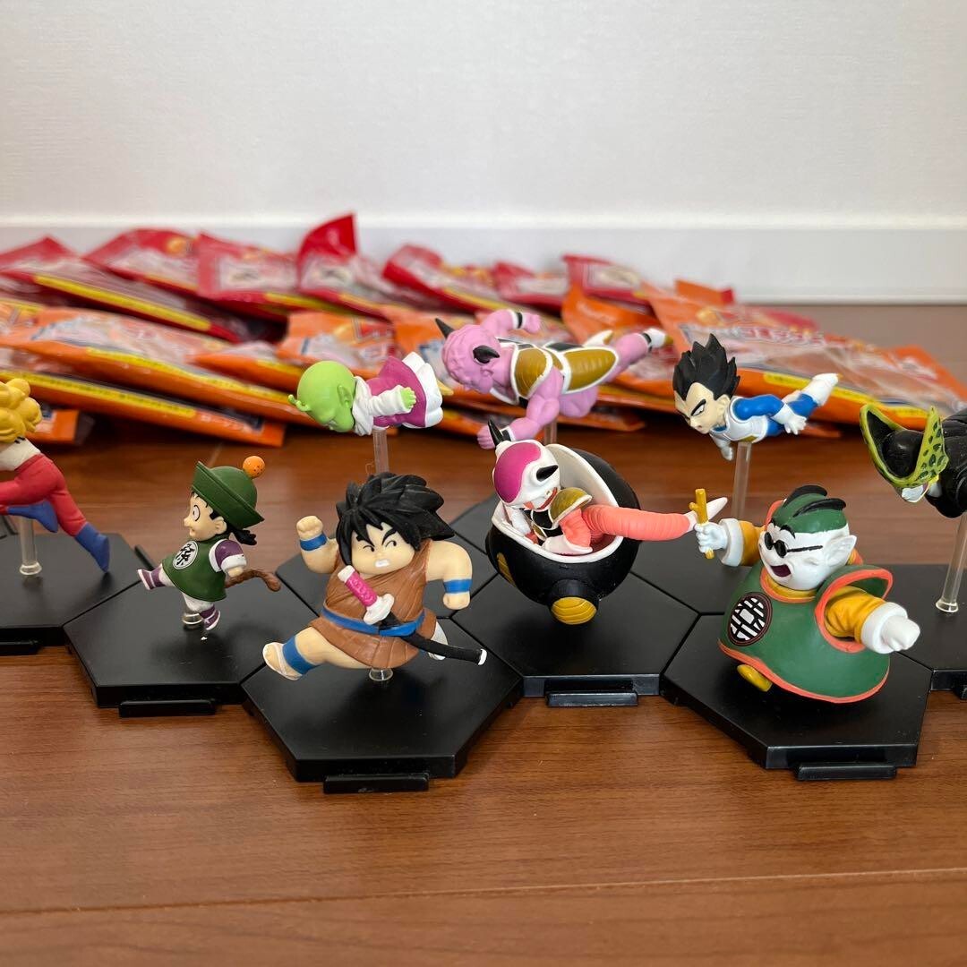 Dragon Ball Coca-Cola Original Comics Back Cover Figures