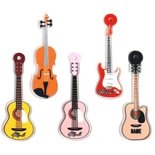 5PCS Cute Y2K Hair Clips Guitar Duckbill Hair Clip Vintage Punk Style Novelty...