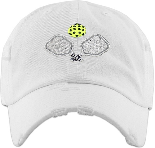Pickleball Vintage Baseball Cap Dad Hat Cotton Adjustable - Picture 6 of 7