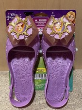 Disguise Disney Princess Rapunzel Play Shoes Halloween Accessory / New