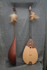 Dombra dombira Kazakh national musical instrument with case 94 cm