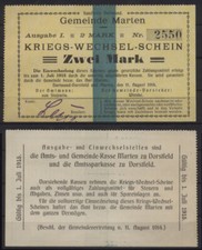 [27275] - Notgeld DORTMUND-DORSTFELD und MARTEN, Gemeinde, 2 Mark, 11.08.1914, D