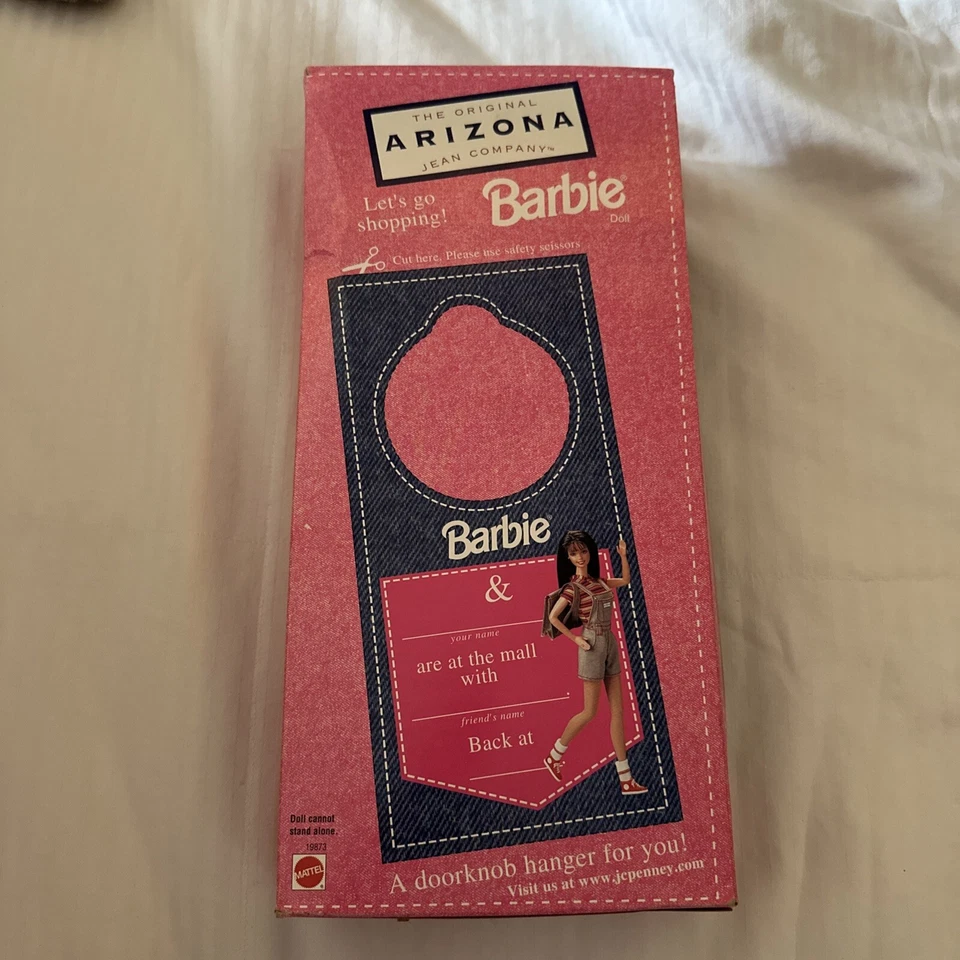 1997 Original Arizona Jean Company Barbie Muñeca Morena en Mono Pantalones Cortos 19873 Foto 4 de 4