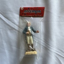 Jefferson UNITED STATES PRESIDENT Marx figure 1960's mint in bag