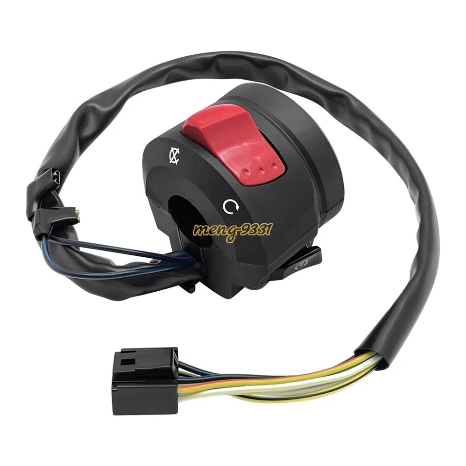 Handlebar Start Kill Switch for Suzuki GSXR600 GSXR750 2006-2007 37200-01H30 - Image 4 of 4