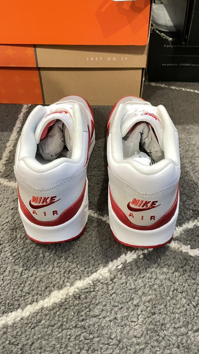 Nike Air Max 1 レッド/ホワイト 9.5 Size 9.5 - Nike Air Max 90/1 University Red for sale online