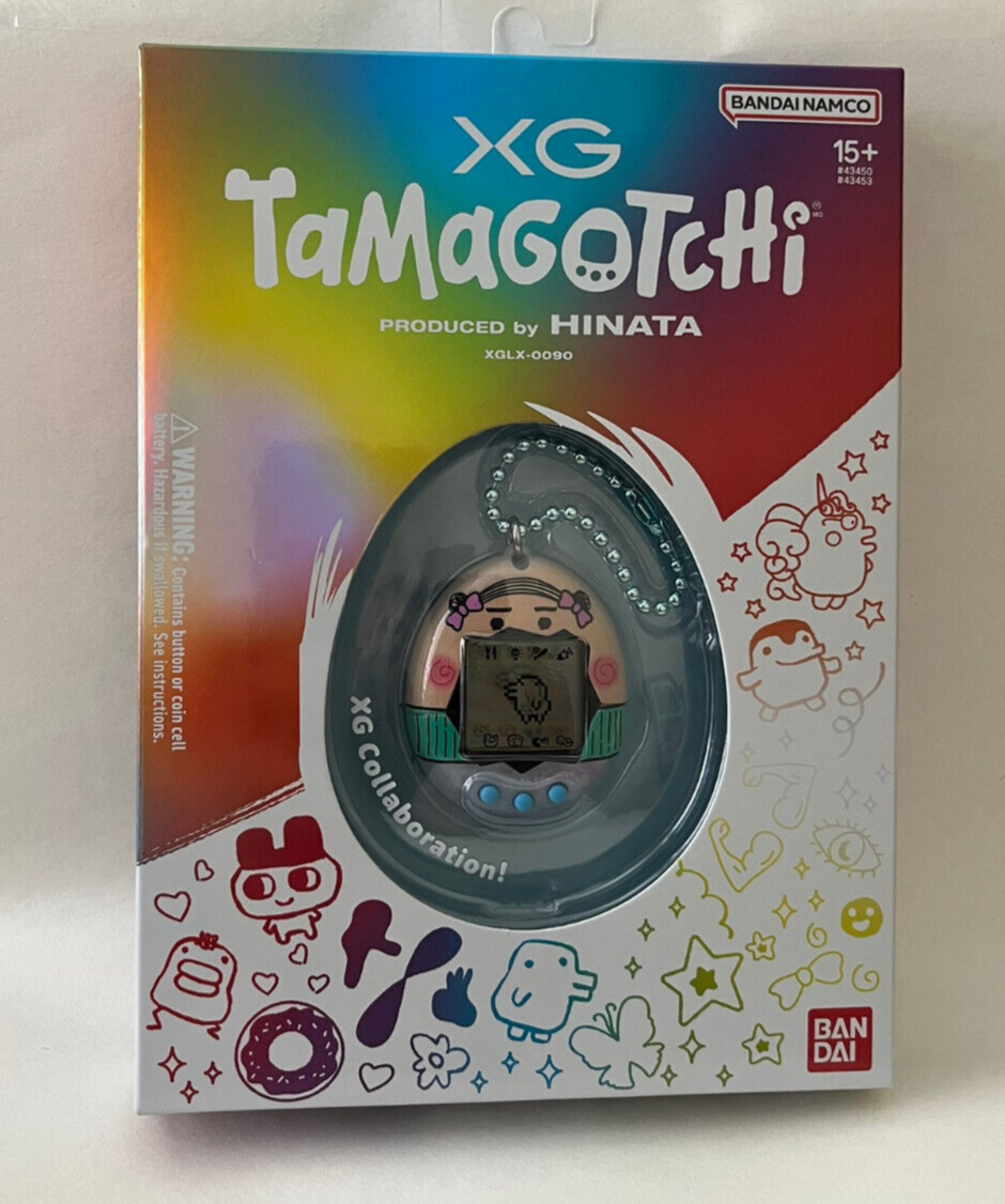 ミュージシャン XG Tamagotchi hinata Tamagotchi XG Collab HINATA Shell - Gen 1 - Rare - Bandai