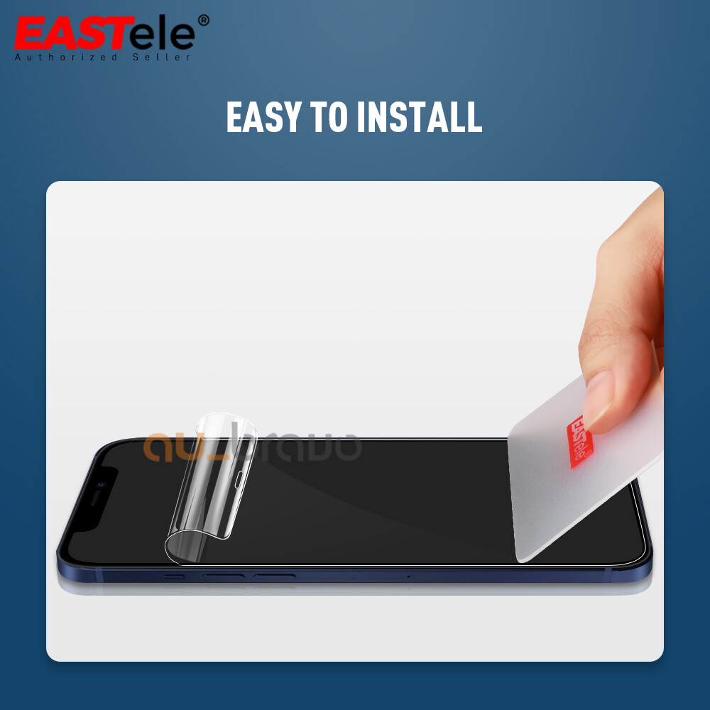 EASTele For iPhone 15 14 13 12 11 Pro XS MAX XR 8 Plus HYDROGEL Screen