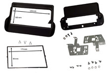 Mascherina supporto radio autoradio 2 DIN FIAT Panda dal 2012 max 70 profondità