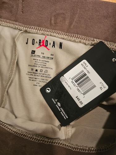 NIKE JORDAN GIRLS WJ PSG LEGGING - 45C567-F87 SZ XL 13-15 YRS 155-159 CM - Picture 8 of 12