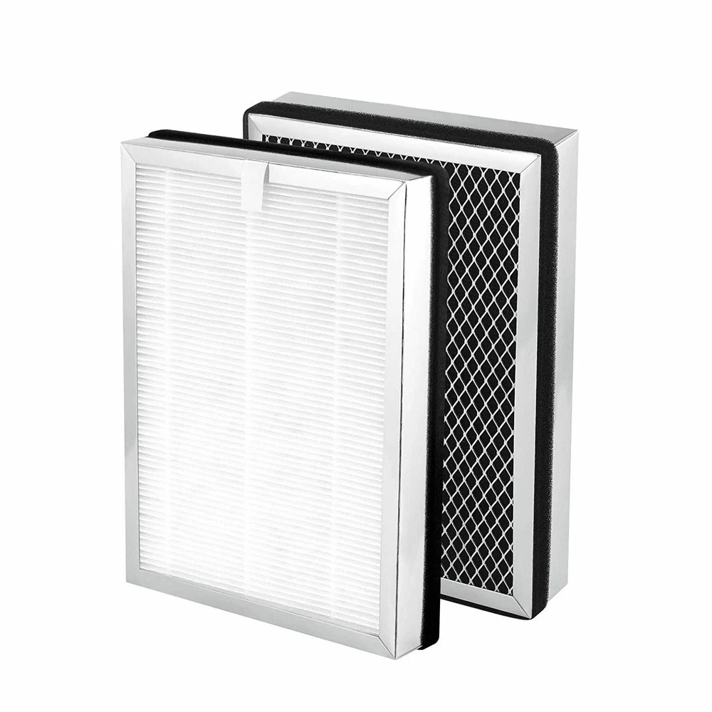 Air purifier filter HEPA activated carbon filter accessories (OPP) 1 set of 2
