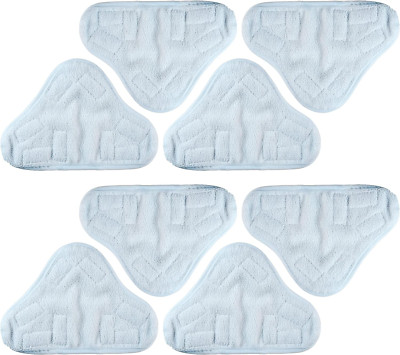8 Pack Replacement Pads Compatible with H2O H20 Steam Mop X5 - Washable& Reusabl