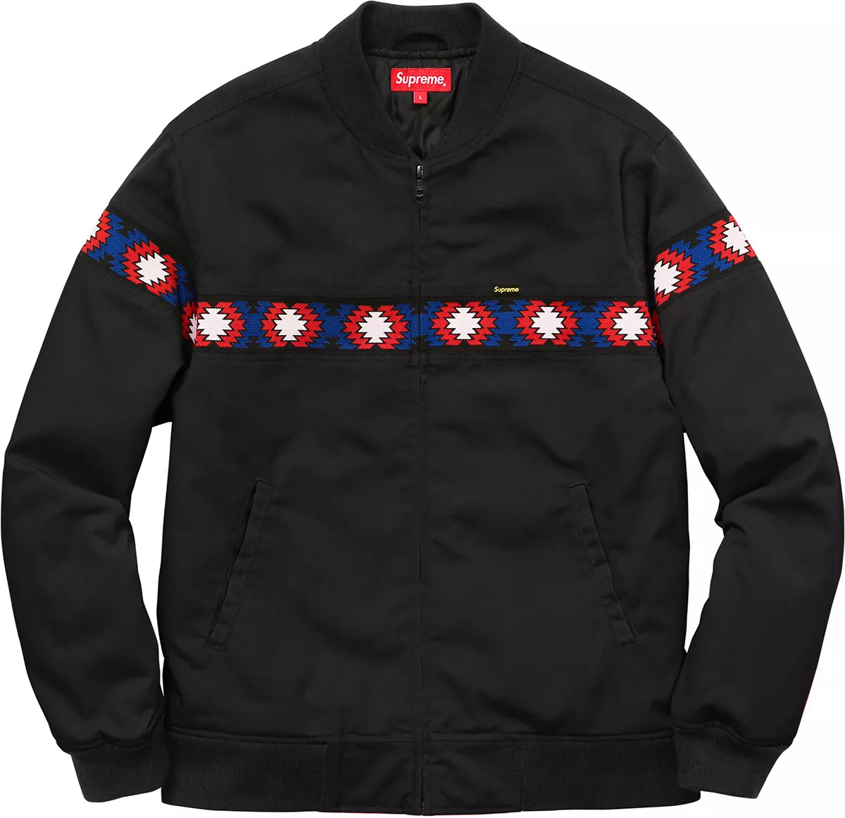 Veste Supreme Trail noire moyenne S/S 17