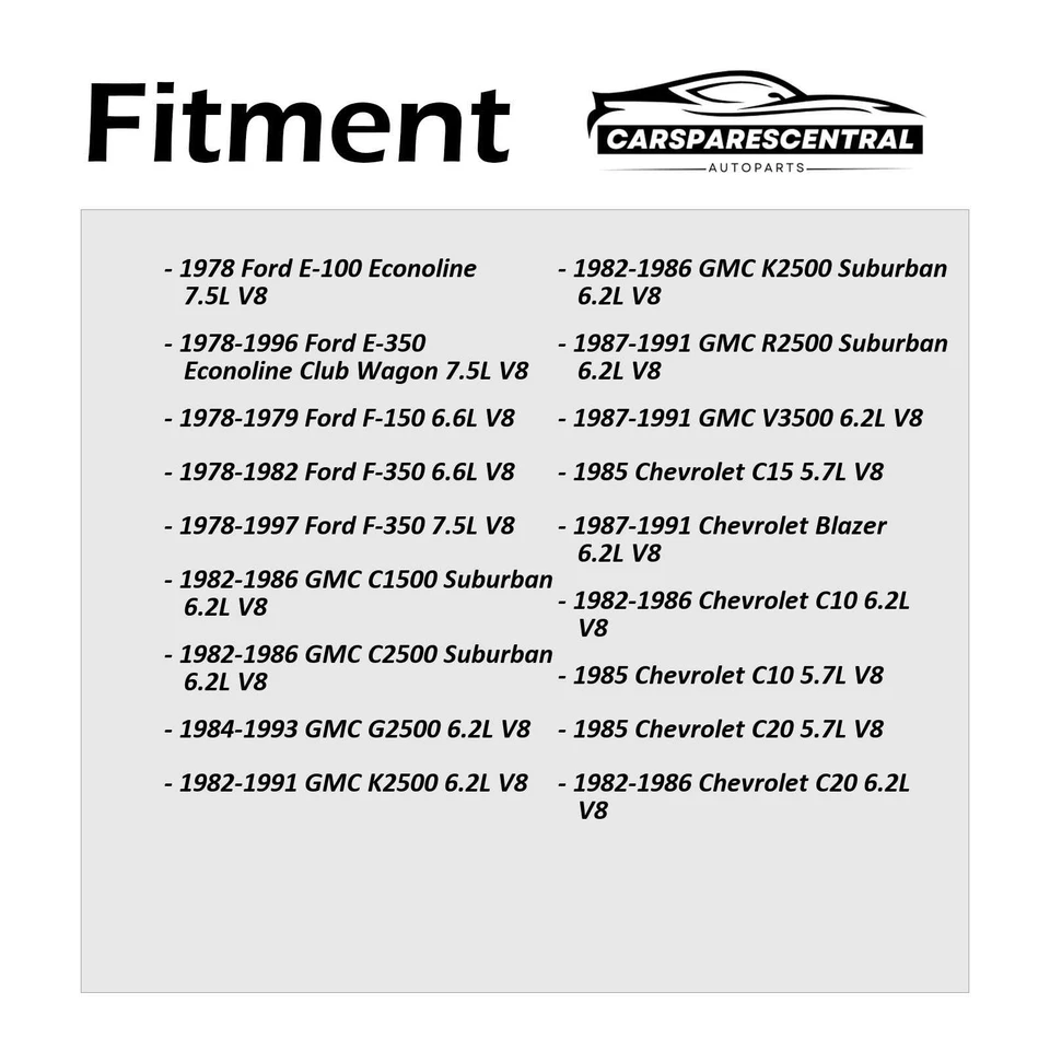 Embrague ventilador motor para Chevrolet C35 1985 5,7 L Foto 3 de 4