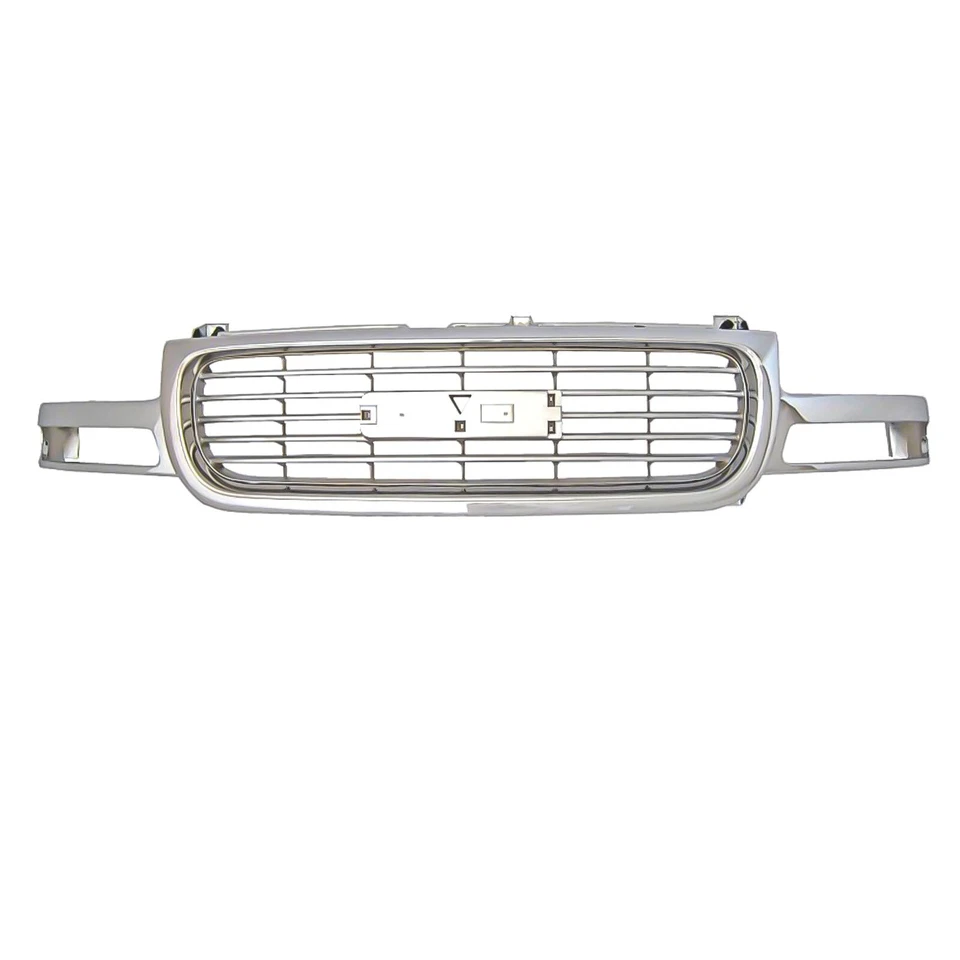 Chrome Grille W/ Insert Fit 1999-2006 GMC Sierra 1500 Pickup Truck/Yukon Foto 4 de 4