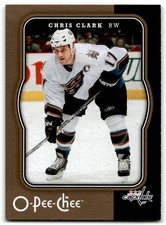 2007-08 O-Pee-Chee Chris Clark Washington Capitals #486