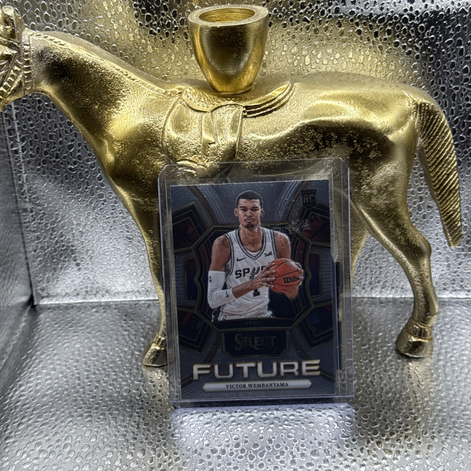 VICTOR WEMBANYAMA 2023-24 SELECT FUTURE ROOKIE BASKETBALL SPURS RC