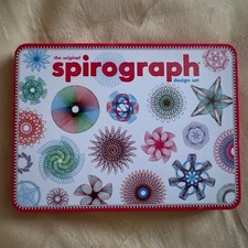 Spirograph Art Pattern Design Set - In Tin - Hasbro - 2012