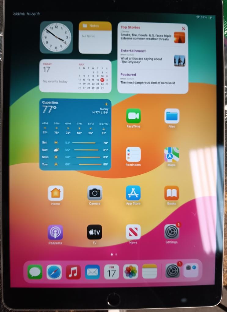 ipad pro A1709 10.5インチ 512GB 動作品 Apple iPad Pro (10.5-inch) A1709 512 GB, Wi-Fi + 4G, 10.5 in