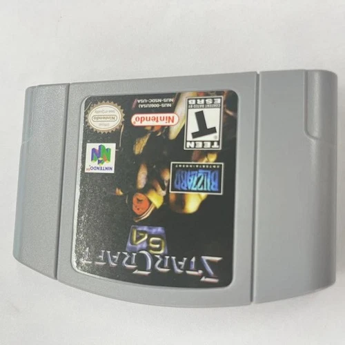 StarCraft 64 - Nintendo 64 (N64) Rare find Tested and working Vintage cartridge