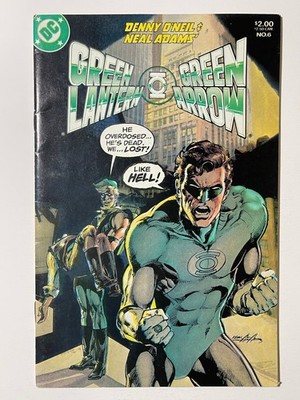 Green Lantern & Green Arrow #6 DC Comics Denny O'Neil Neal Adams Modern Age