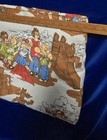 Vtg Square Handmade Cushion Retro Vintage One Of A Kind — photo 3