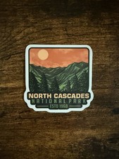 North Cascades National Park Vinyl Sticker