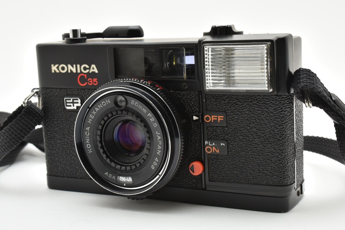 Sample 35mm Film Konica C35 Ef Price Konica C35 EF Point Shoot