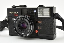 All Works N MINT KONICA C35 EF Point  Shoot 35mm Film Camera 38mm f/2.8 JAPAN