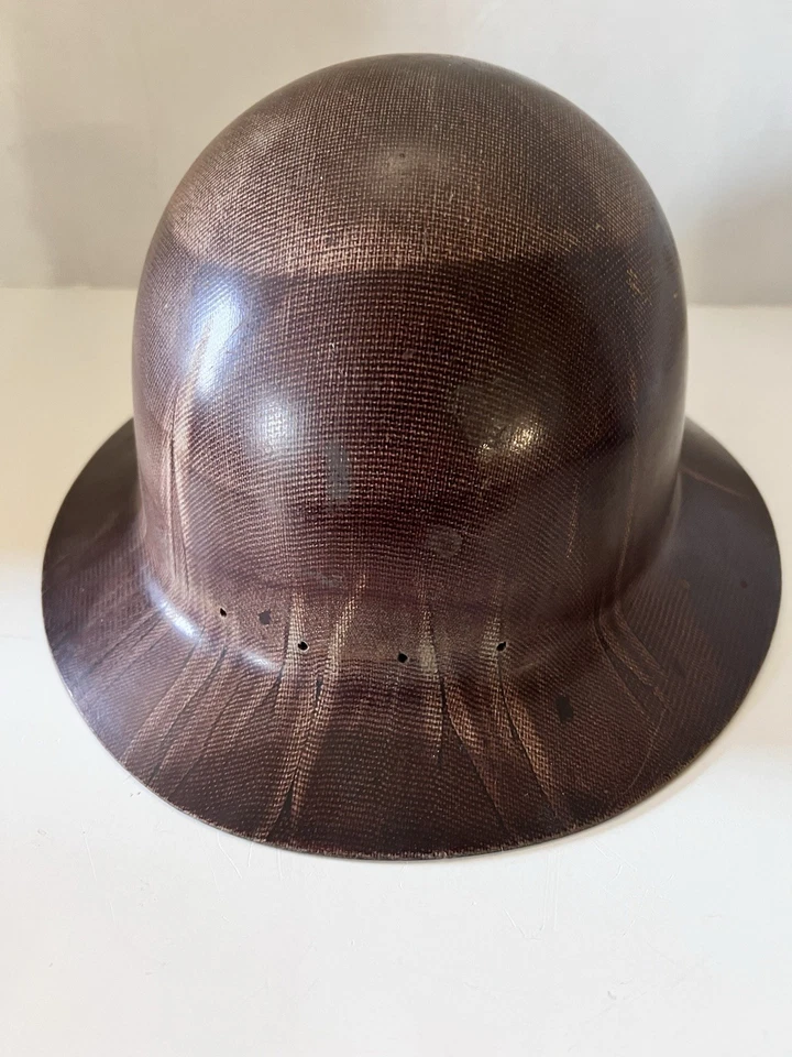 Винтажная каска MSA Skullgard с полями из стекловолокна (без комплекта подвески) - Изображение 3 из 4