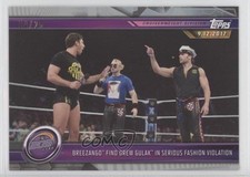 2019 Topps WWE Road to Wrestlemania Silver /25 Breezango Drew Gulak #39 3gb