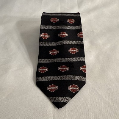 Harley Davidson Neck Tie - Black - Ralph Marlin 2004 - 327128