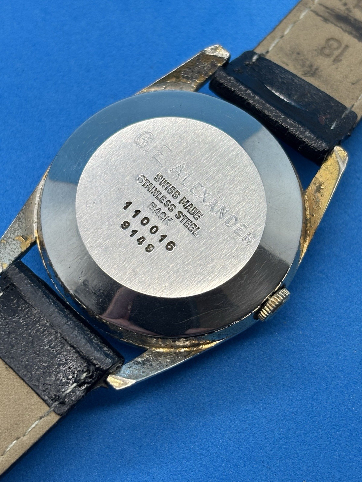 Smiths Vintage Watch Gents 5 Jewel Day Date Swiss Made shock proof