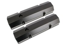 6818bg Mr. Gasket Fabricated Aluminum Valve Covers - Black Finish