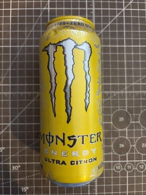 Monster Ultra Citron Rare collectible can. Full.