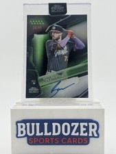 2026 Topps Chrome Black Bryce Eldridge Green Refractor Autograph /99 Rookie Card
