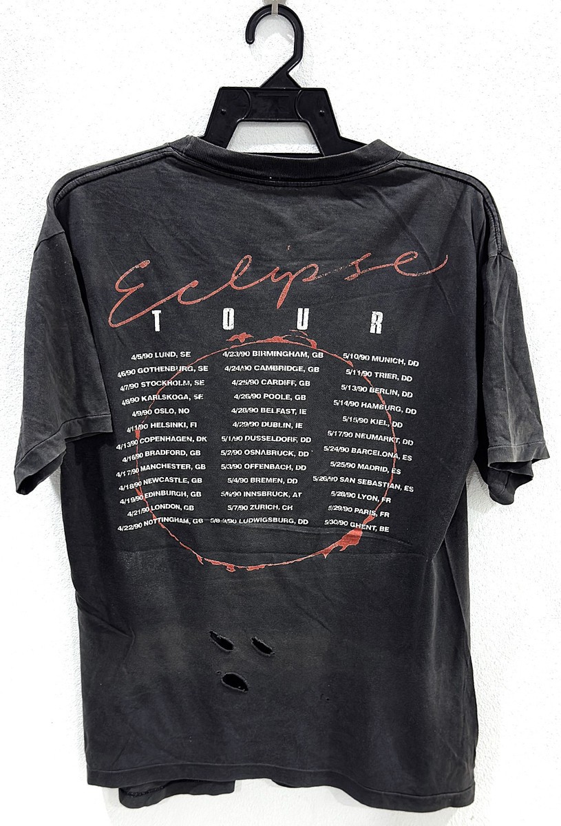 90年 YNGWIE MALMSTEEN ECLIPSEツアーTシャツ VINTAGE 1990 YNGWIE MALMSTEEN ECLIPSE ROCK METAL TOUR