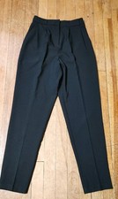 ASOS DESIGN Women's Tailored Smart Tapered Black Dress Suit Business Pants Sz 2
