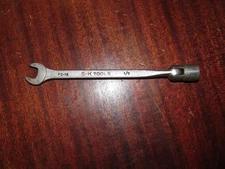 Vintage S-K Tools No. FC-16 1/2" Combination Swivel Socket Flex Head Wrench USA