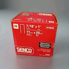 Senco 16 Gauge Staple 7/16 X 1 inch N13BAB