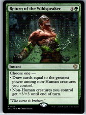 Return of the Wildspeaker - 115 - Commander: Lorwyn Eclipsed - MTG - NM - B2G1