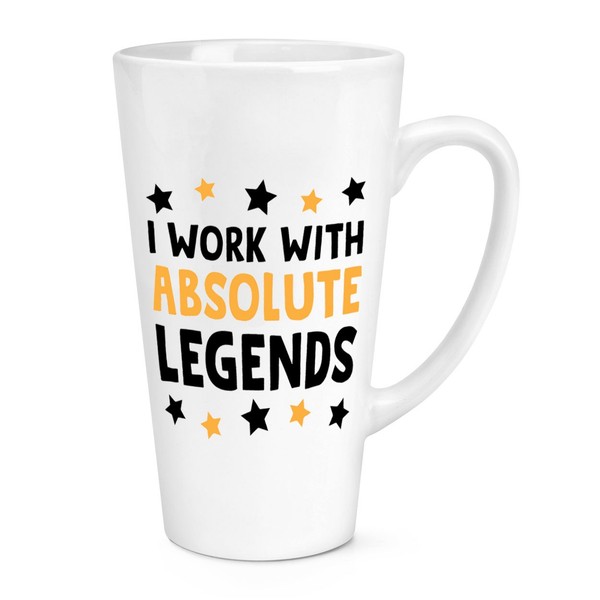 Gift Base GroßE Latte Tasse 17Oz Weiß Keramik Kaffeebecher Lustig-image