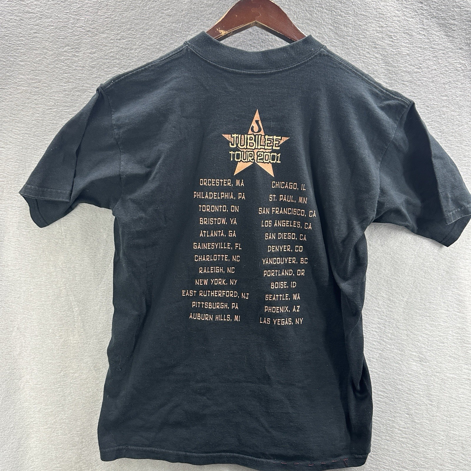 Vintage Janes Addiction Jubilee Tour T Shirt Medium All Sport Tag 2001 Y2k Retro