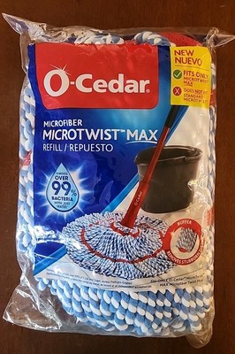 O-Cedar MicroTwist Microfiber Mop Refill Replacement Head - NEW
